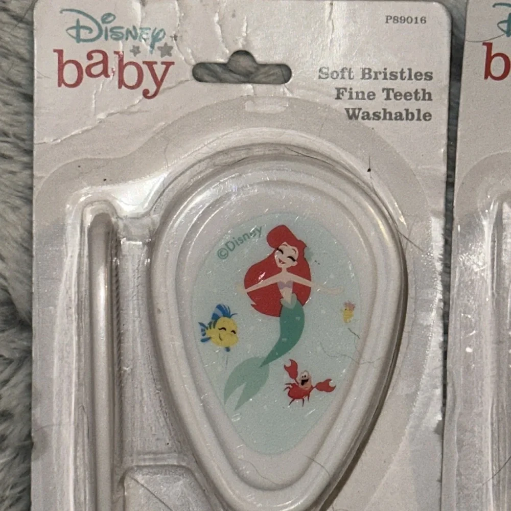 Disney Princess Baby Soft Brush w/ Comb Set Cinderella/Aurora